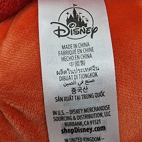 Disney The Little Mermaid Sebastian Plush 10" Red Orange Stuffed Toy Collectible - Picture 9 of 10